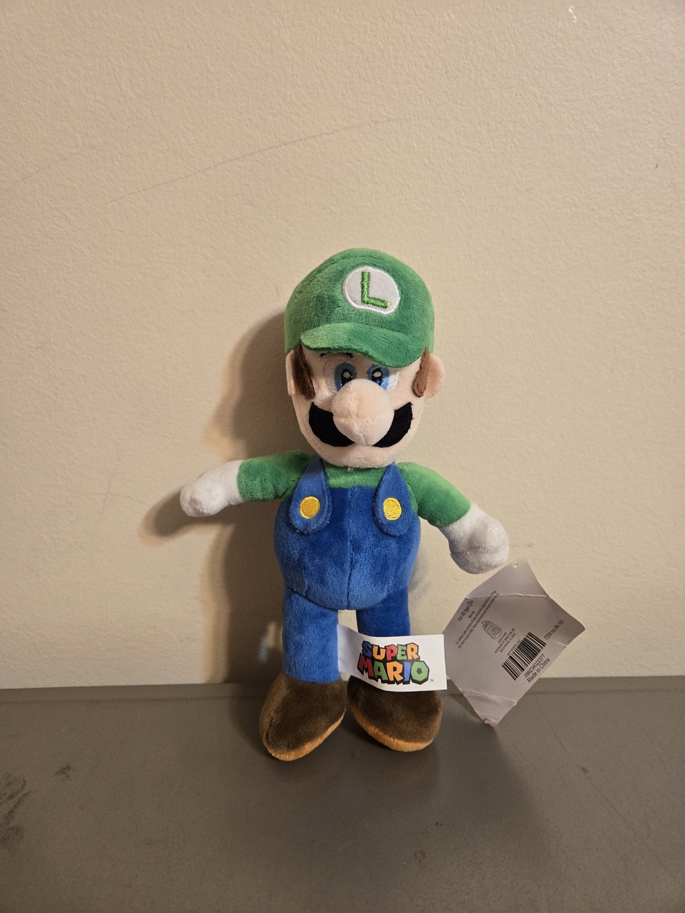 Nintendo Super Mario Luigi 9.5" Plush Toy